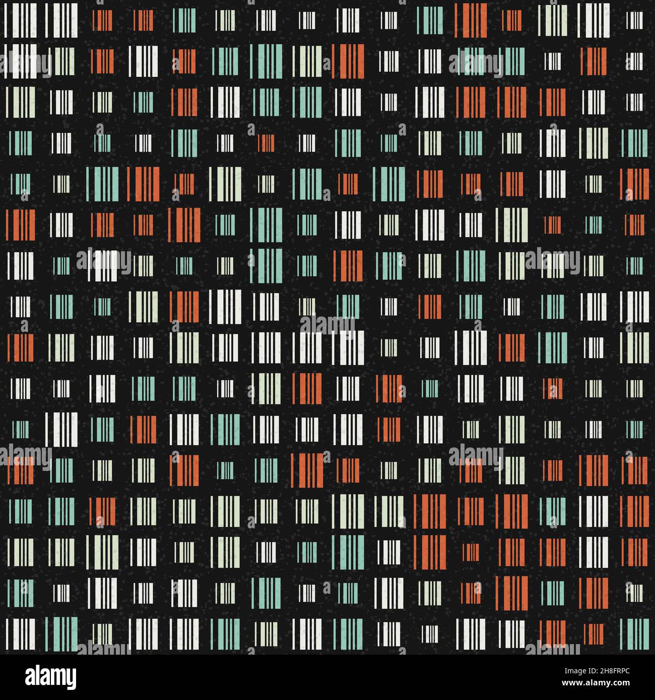 Abstrakte geometrische generative Illustrationen Stock Vektor