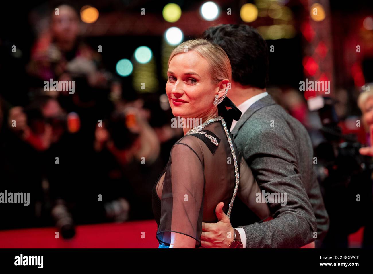 BERLIN, DEUTSCHLAND-Februar 10: Diane Kruger bei der Premiere von "The operative" (die Agentin) während der Berlinale 69th Stockfoto