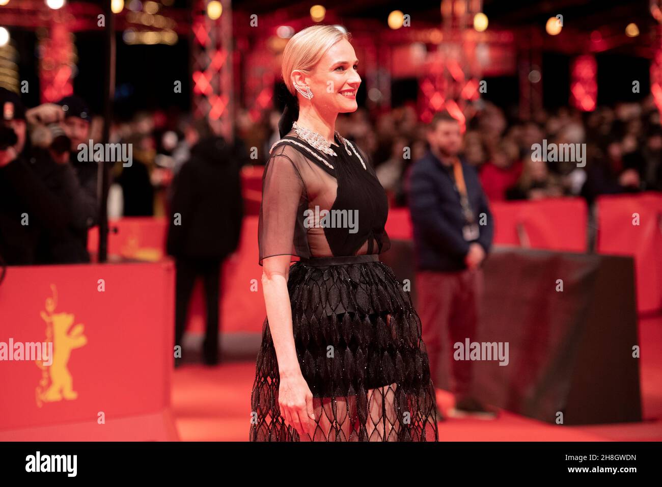 BERLIN, DEUTSCHLAND-Februar 10: Diane Kruger bei der Premiere von "The operative" (die Agentin) während der Berlinale 69th Stockfoto