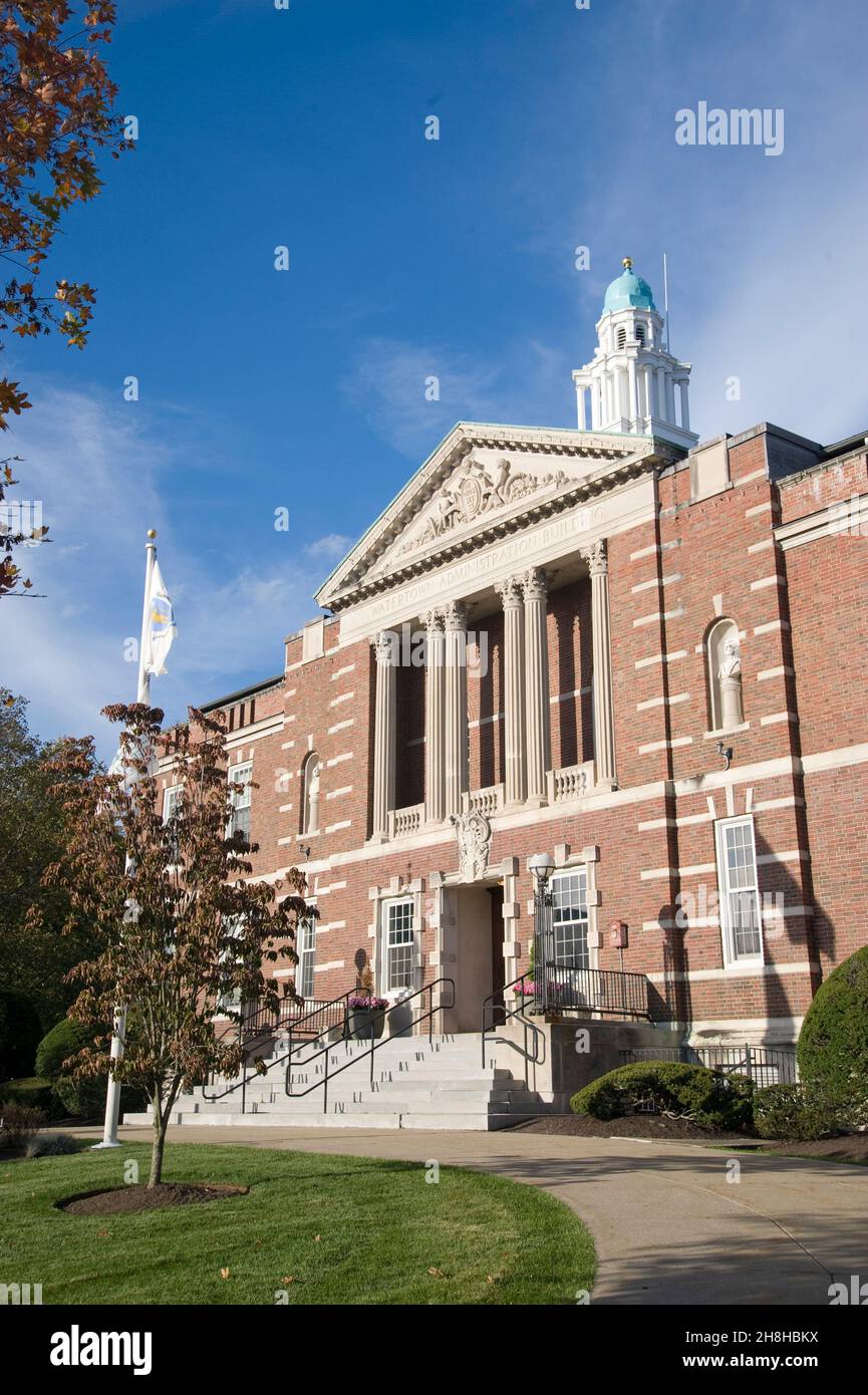 Watertown Administration Building Massachusetts USA Stockfoto