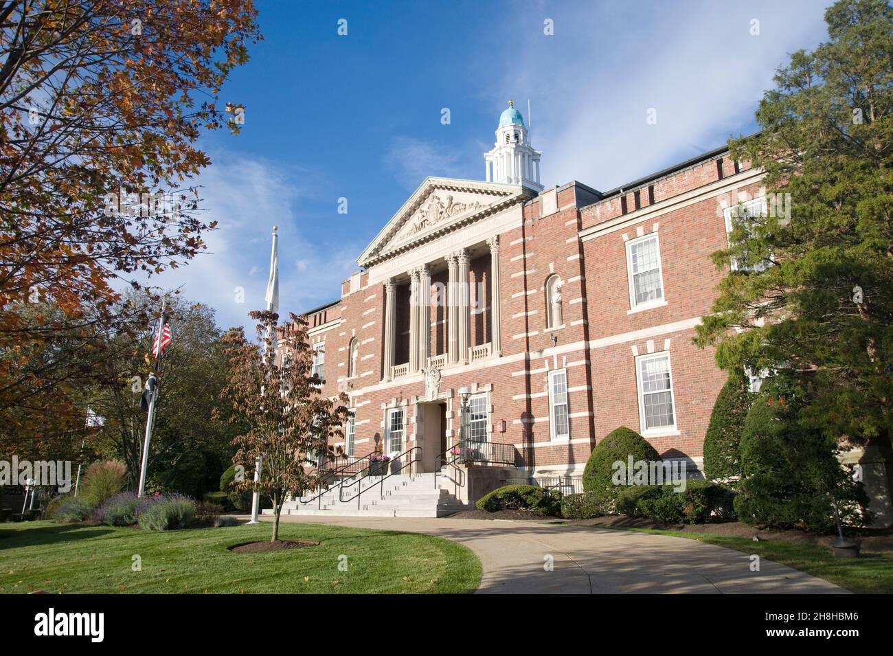 Watertown Administration Building Massachusetts USA Stockfoto