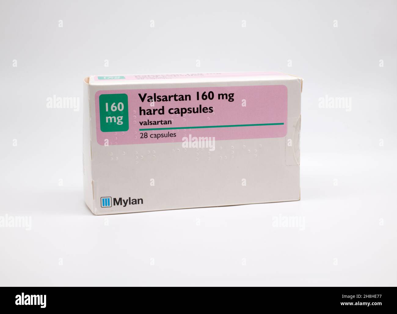 Valsartan Tabletten gegen Bluthochdruck Stockfotografie - Alamy