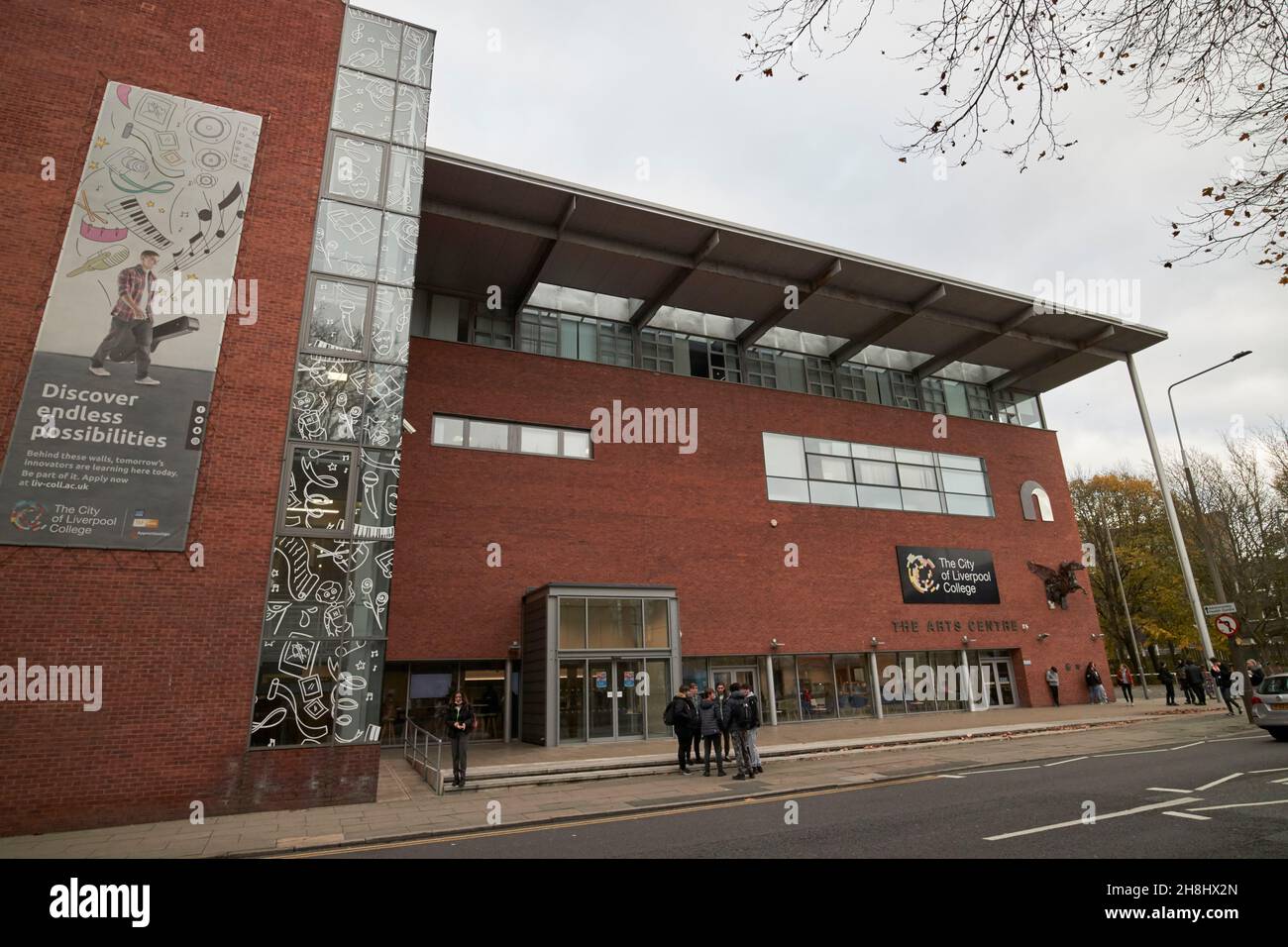Die Stadt Liverpool College Arts Centre Hope Street Quarter liverpool, merseyside, großbritannien Stockfoto