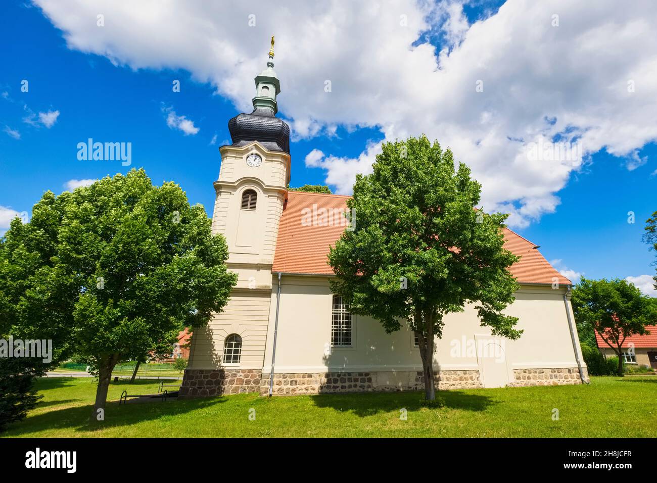 Dorfkirche Meseberg (Gransee), Brandenburg, Deutschland Stockfoto