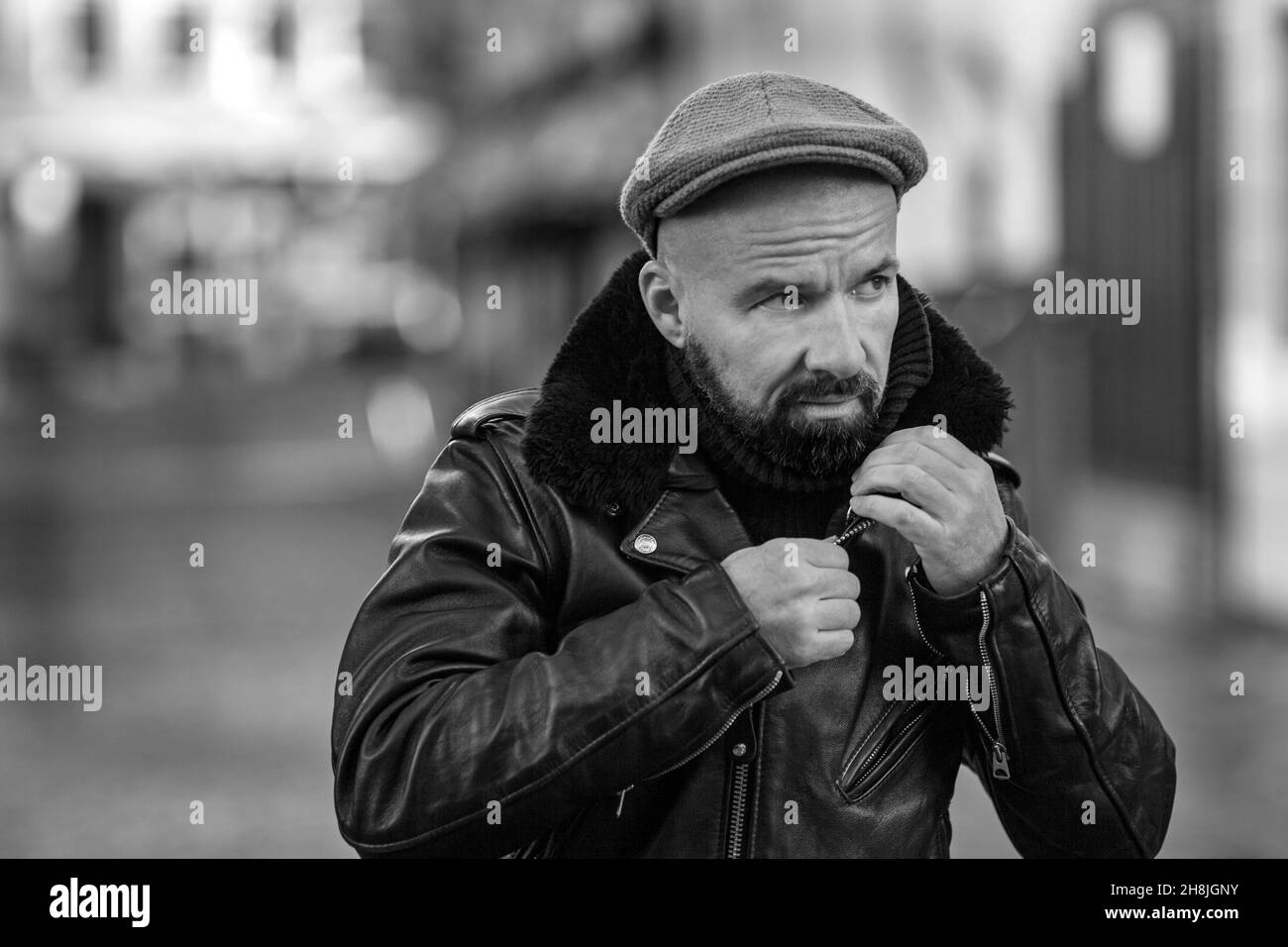 Shantel richtiger Name Stefan Hantel vom Bucovina Club Orkestar in Hamburg , Deutschland , Europa. Stockfoto