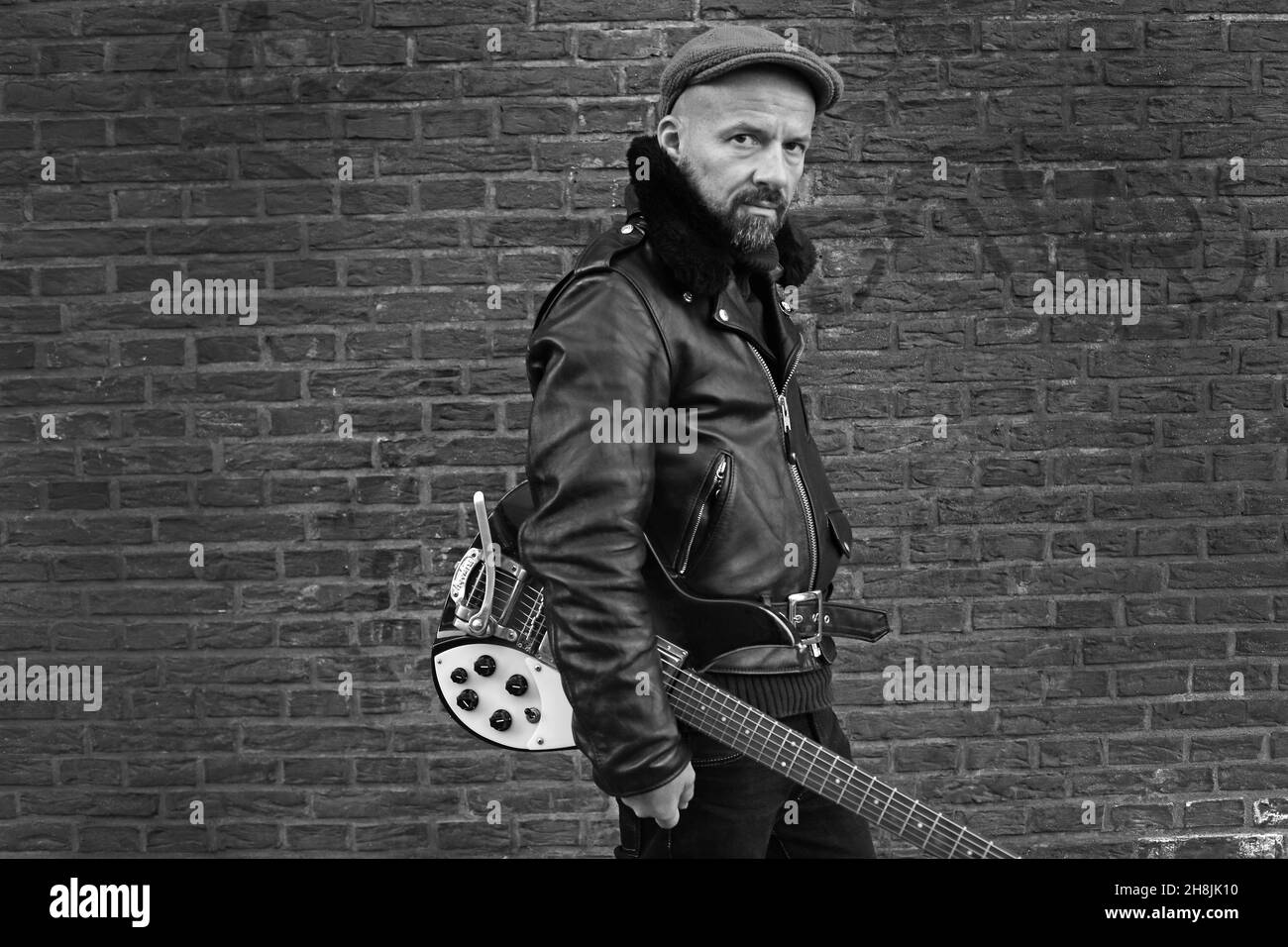 Shantel richtiger Name Stefan Hantel vom Bucovina Club Orkestar in Hamburg , Deutschland , Europa. Stockfoto