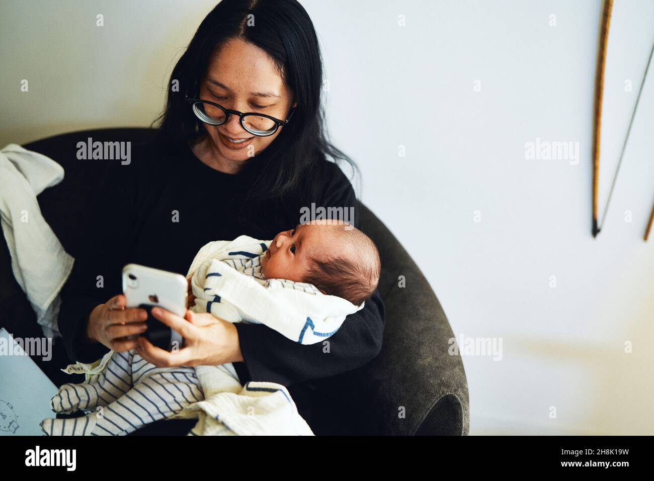Mutter und Kind Stockfoto