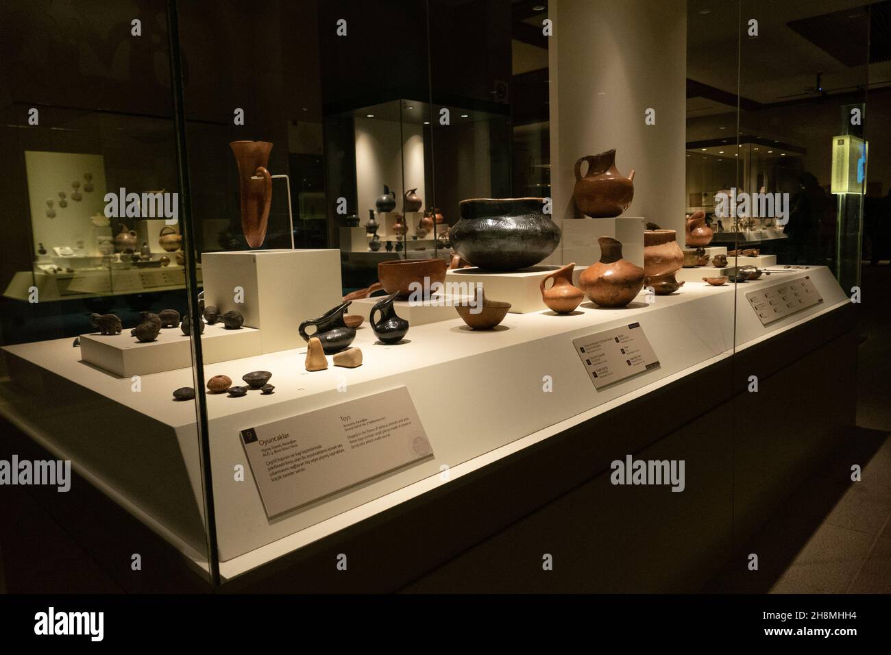 Ankara, Türkei; November 7th 2021: Museum der anatolischen Zivilisationsschiffe Stockfoto