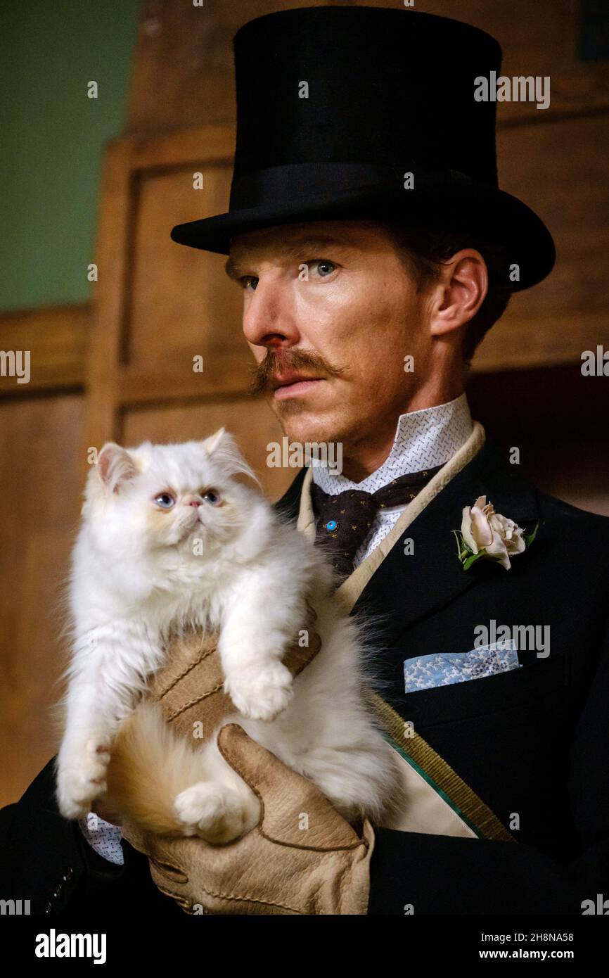 BENEDICT CUMBERBATCH in LOUIS WAIN (2021) -Originaltitel: THE ELECTRICAL LIFE OF LOUIS WAIN-, Regie: WILL SHARPE. Bild: Amazon Studios/Film 4/Shoebox Films/StudioCanal/SunnyMarch / Album Stockfoto