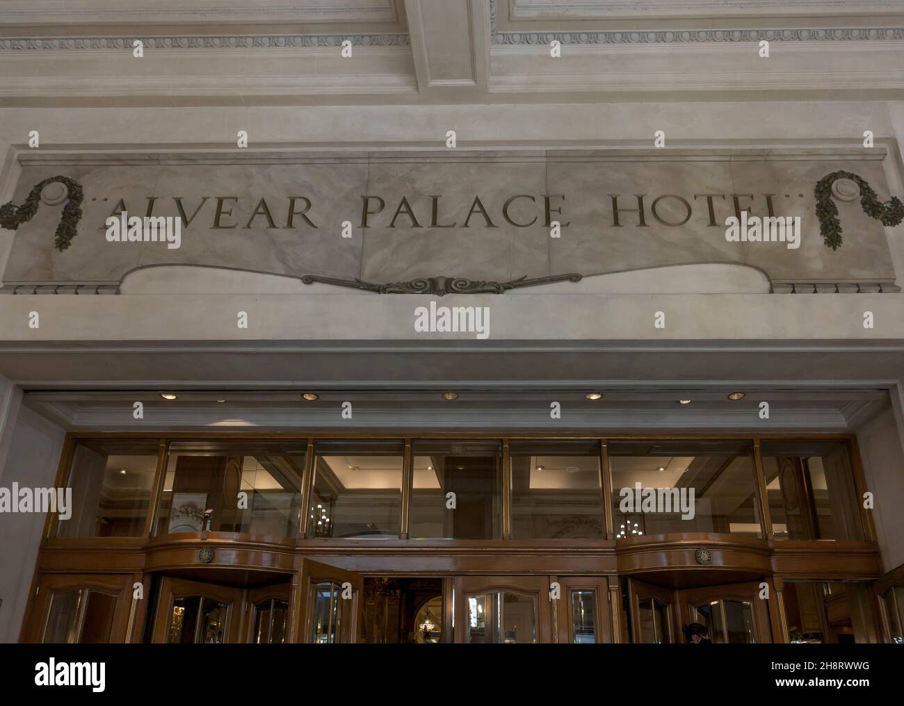Alvear Palace Hotel, Recoleta, Buenos Aires, Argentinien Stockfoto