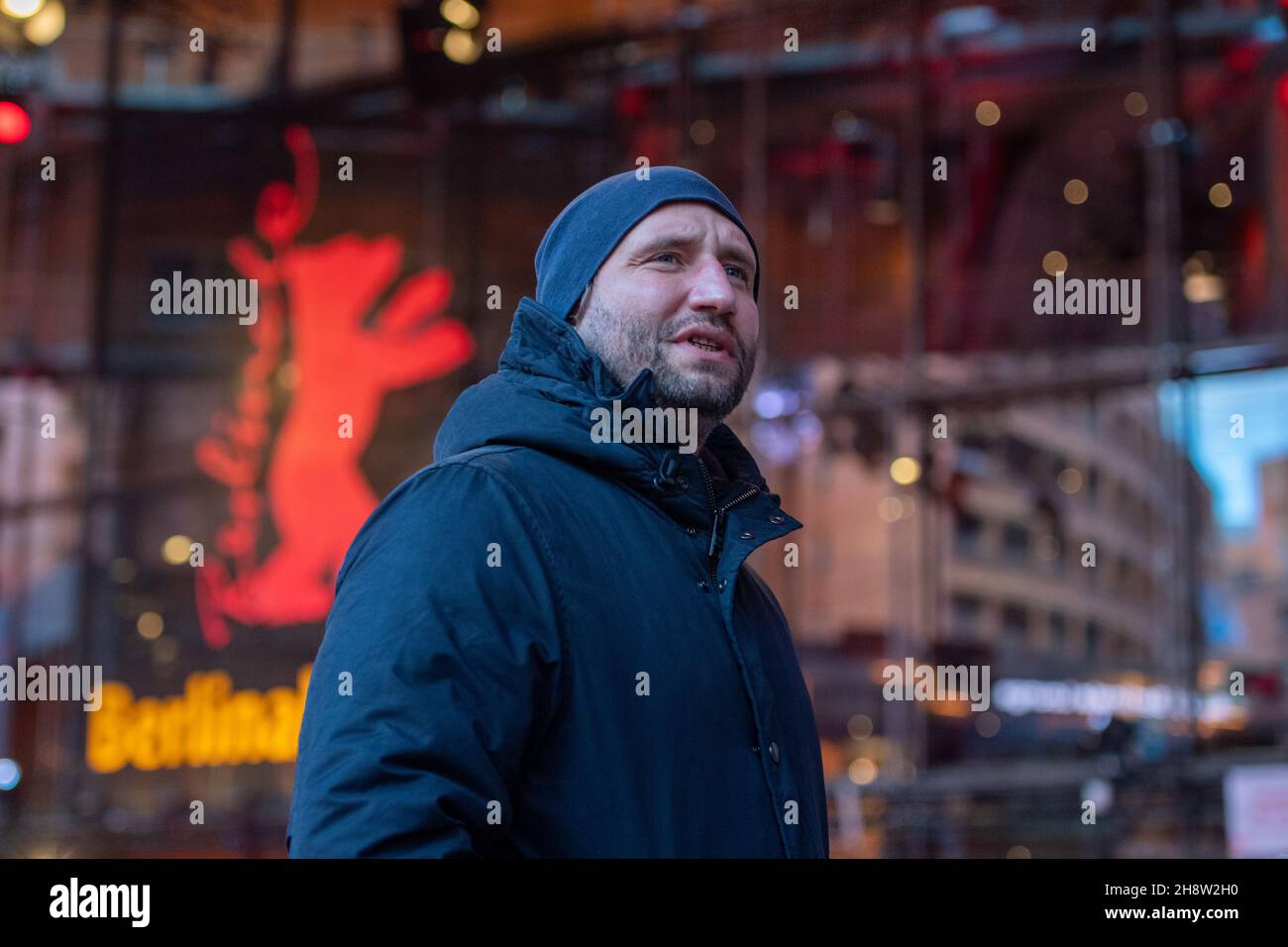 BERLIN, DEUTSCHLAND-Februar 09: Regisseur, Drehbuchautor und Koproduzent Yuri Bykov bei den Internationalen Filmfestspielen Berlin 69th Stockfoto