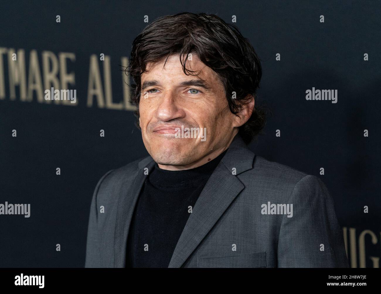 New York, NY - 1. Dezember 2021: Mark Povinelli nimmt an der „Nightmare Alley“-Weltpremiere in der Alice Tully Hall, Lincoln Center, Teil Stockfoto