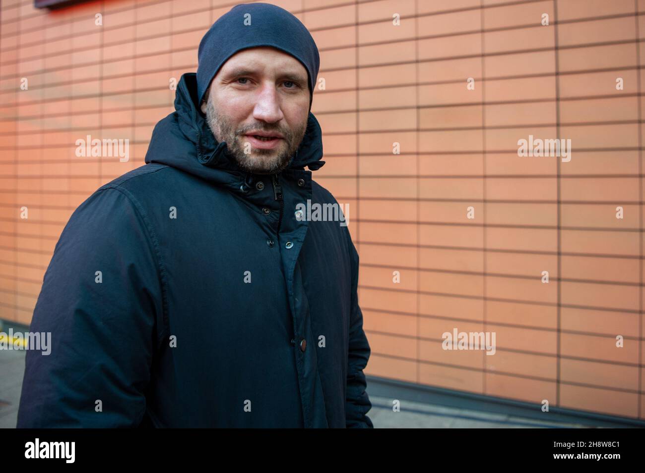 BERLIN, DEUTSCHLAND-Februar 09: Regisseur, Drehbuchautor und Koproduzent Yuri Bykov bei den Internationalen Filmfestspielen Berlin 69th Stockfoto