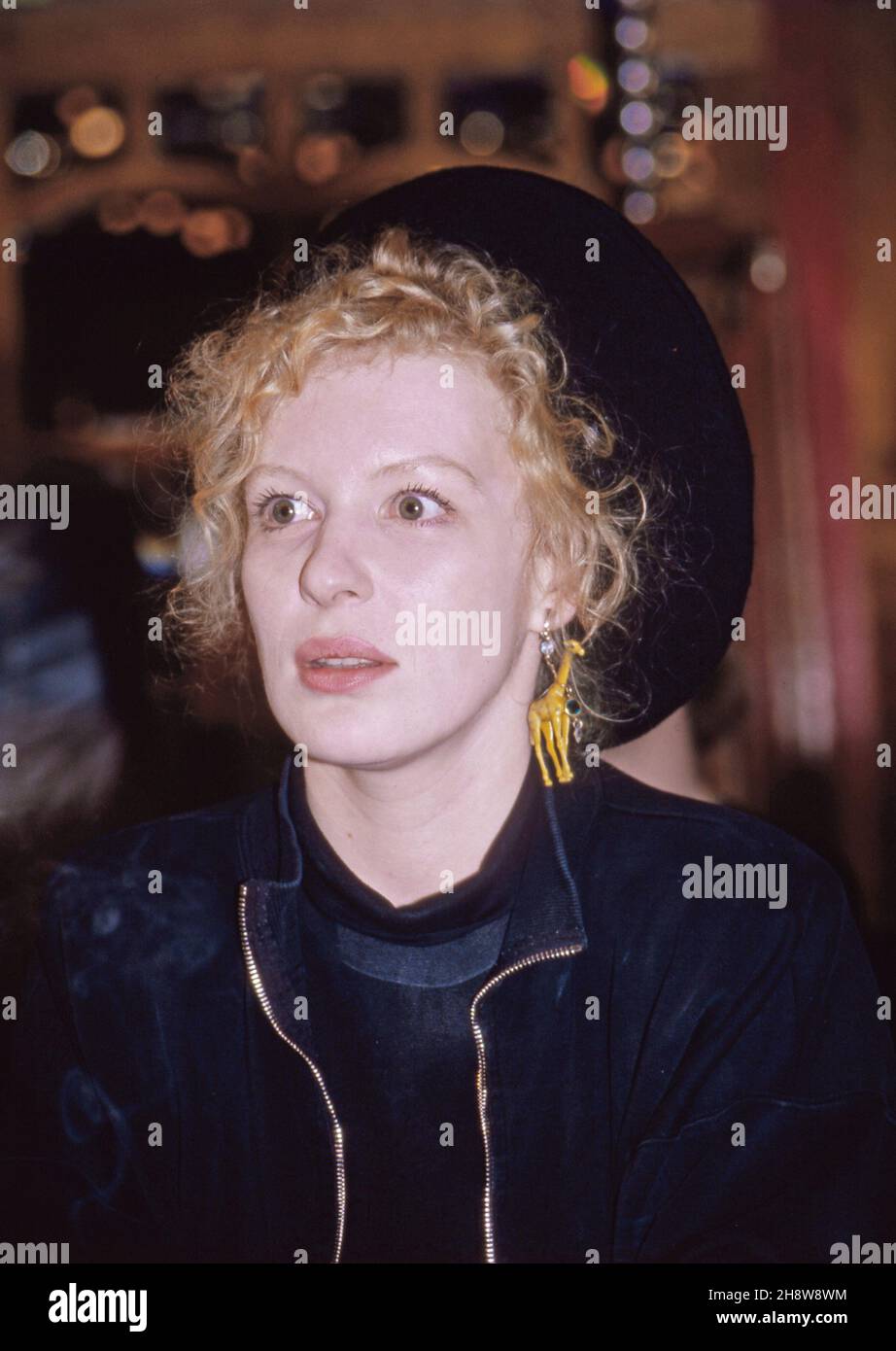 Sunnyi Melles, schweizerische Schauspielerin, Deutschland 1988. Schweizer Schauspielerin Sunnyi Melles, Deutschland 1988. Stockfoto