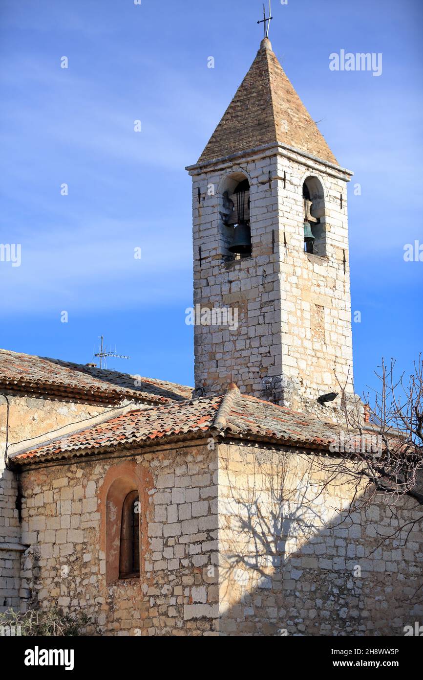 Tourrettes sur Loup, Parc regional des Prealpes d'Azur, Alpes Martimes, 06, Region sud Stockfoto