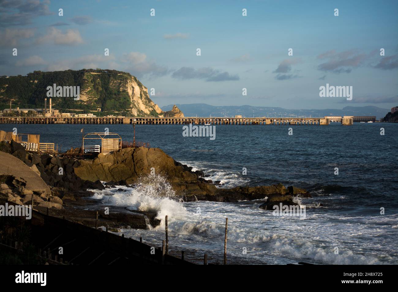 Capo Posillipo Stockfoto