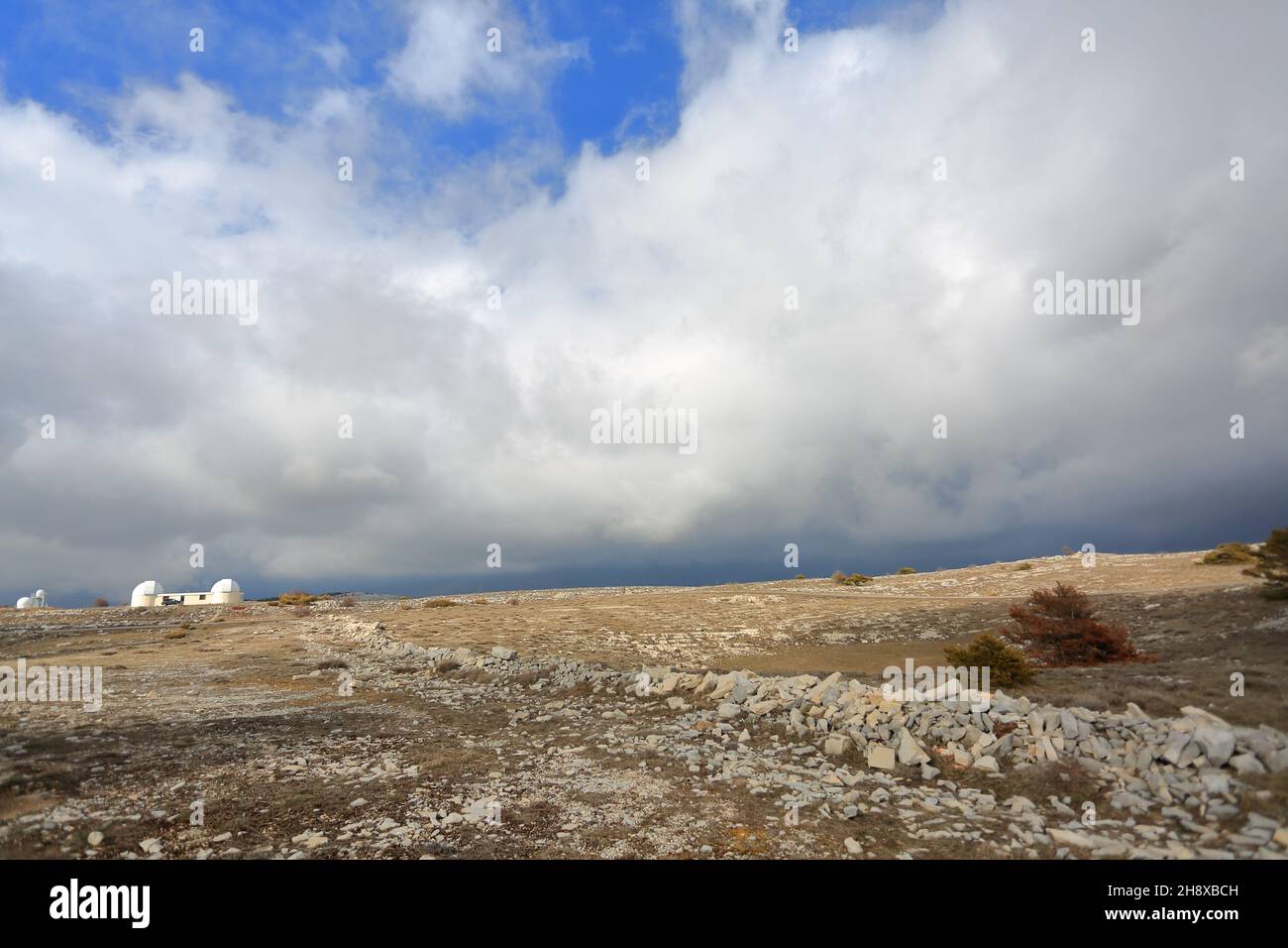 Caussols Observatorium, Parc regional des Prealpes d'Azur, Alpes Martimes, 06, Region sud Stockfoto