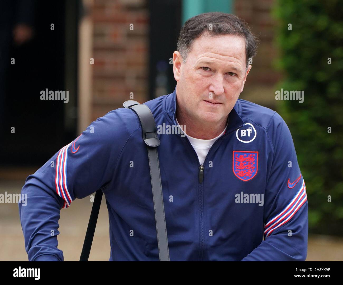 Datei-Foto vom 12-07-2021 von Steve Holland, dem englischen Assistant Manager, der darauf besteht, dass England „einen Grund zu der Annahme hat“, dass es im nächsten Jahr die Weltmeisterschaft in Katar gewinnen kann. Ausgabedatum: Donnerstag, 2. Dezember 2021. Stockfoto