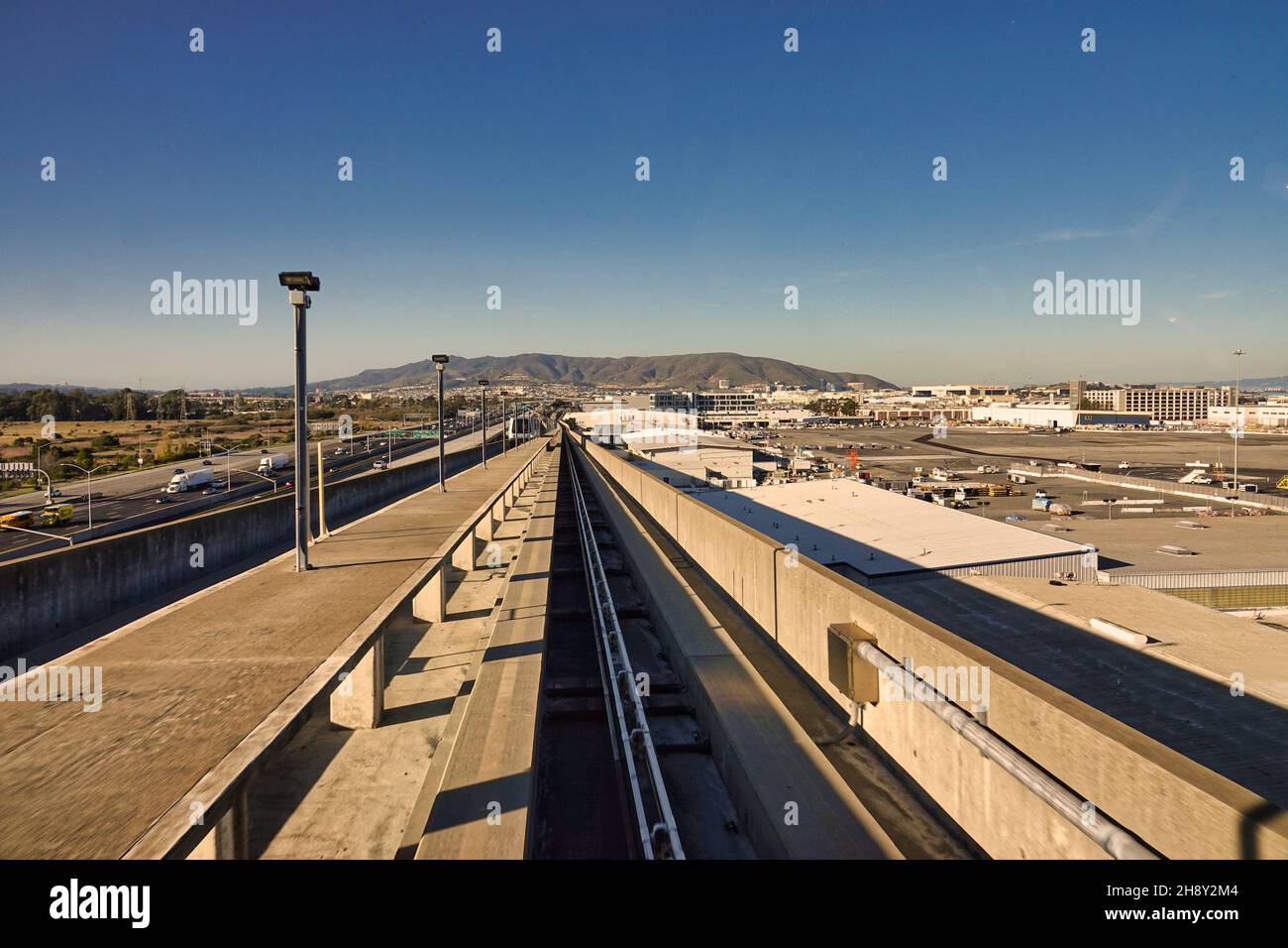 Parken Am Flughafen San Franciscao www.alamy.de