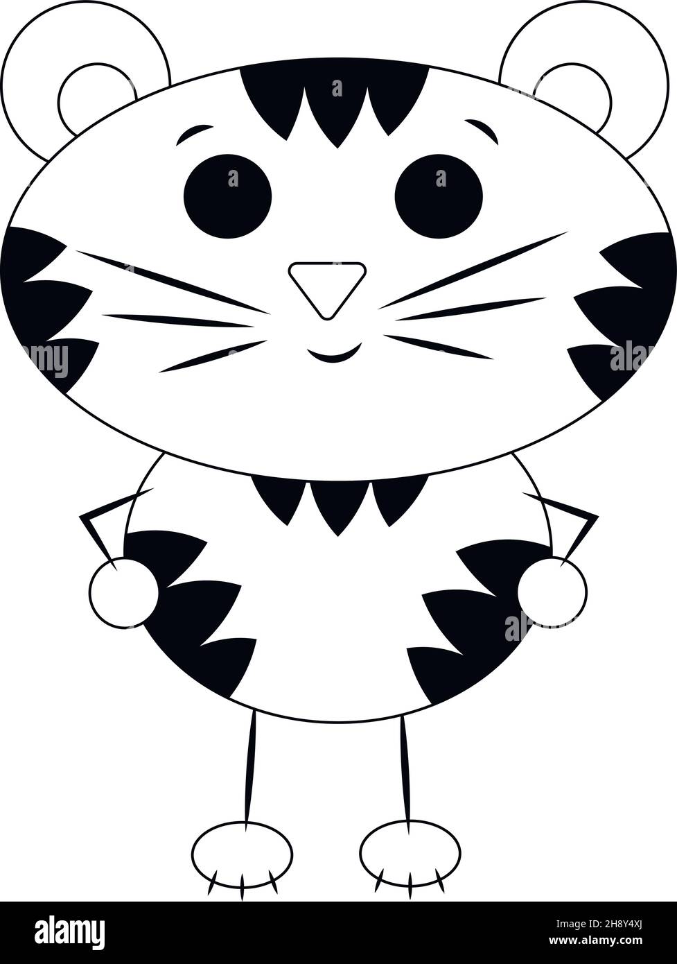 Für Ikonen, Web, Postkarten, Dekor, Verpackung, Drucke für Dinge, Abdeckungen für Notizbücher, Dekoration von Schachteln für Aufkleber, Rucksack, individuelles Element, c Stock Vektor