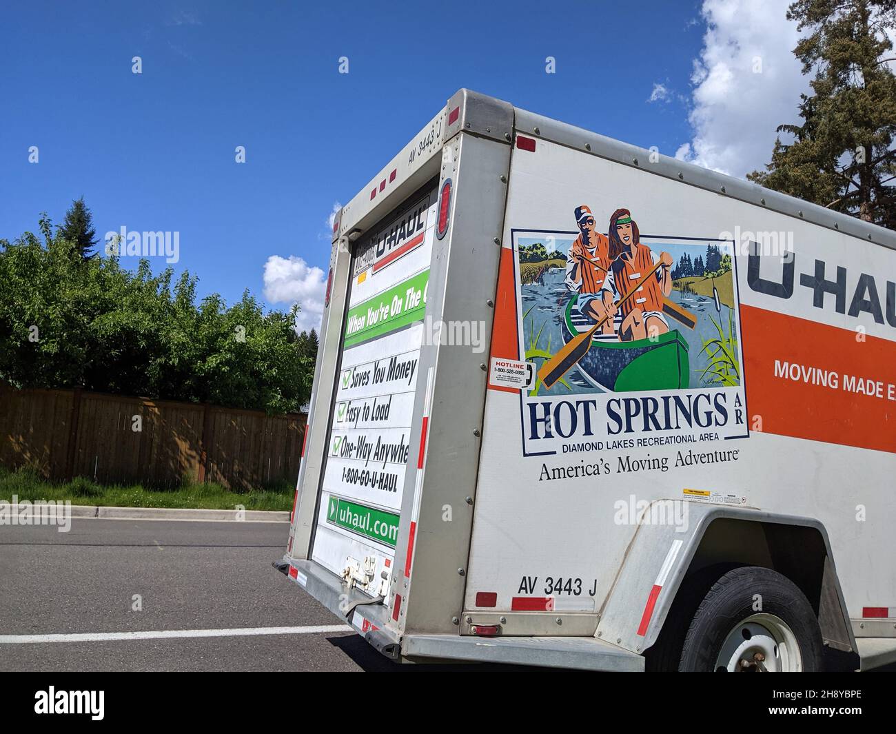 Uhaul Truck Stockfotos Und Bilder Kaufen Alamy