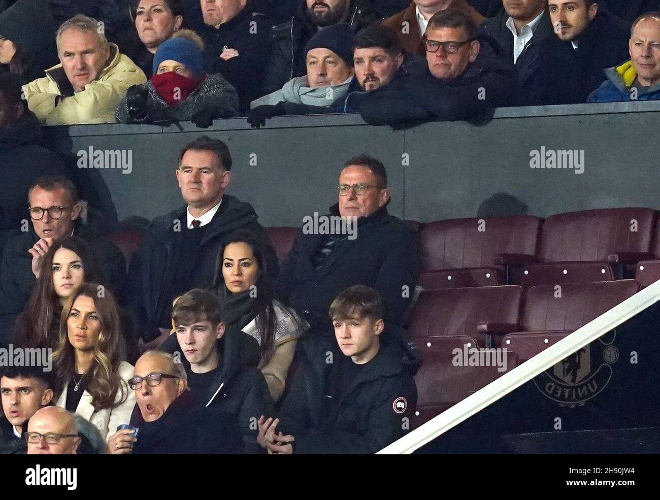 Datei-Foto vom 02-12-2021 von Manchester United Interim Manager Ralf Rangnick, der Manchester United ein gewisses Gleichgewicht und eine defensive Solidität bringen will. Ausgabedatum: Freitag, 3. Dezember 2021. Stockfoto Datei-Foto vom 02-12-2021 von Manchester United Interim Manager Ralf Rangnick, der Manchester United ein gewisses Gleichgewicht und eine defensive Solidität bringen will. Ausgabedatum: Freitag, 3. Dezember 2021. Stockfoto