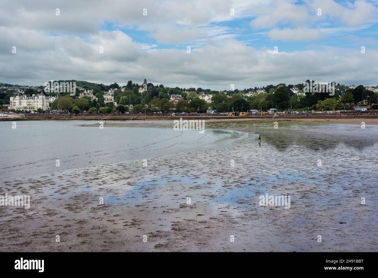 Torquay Seafront, Devon, Großbritannien Stockfoto