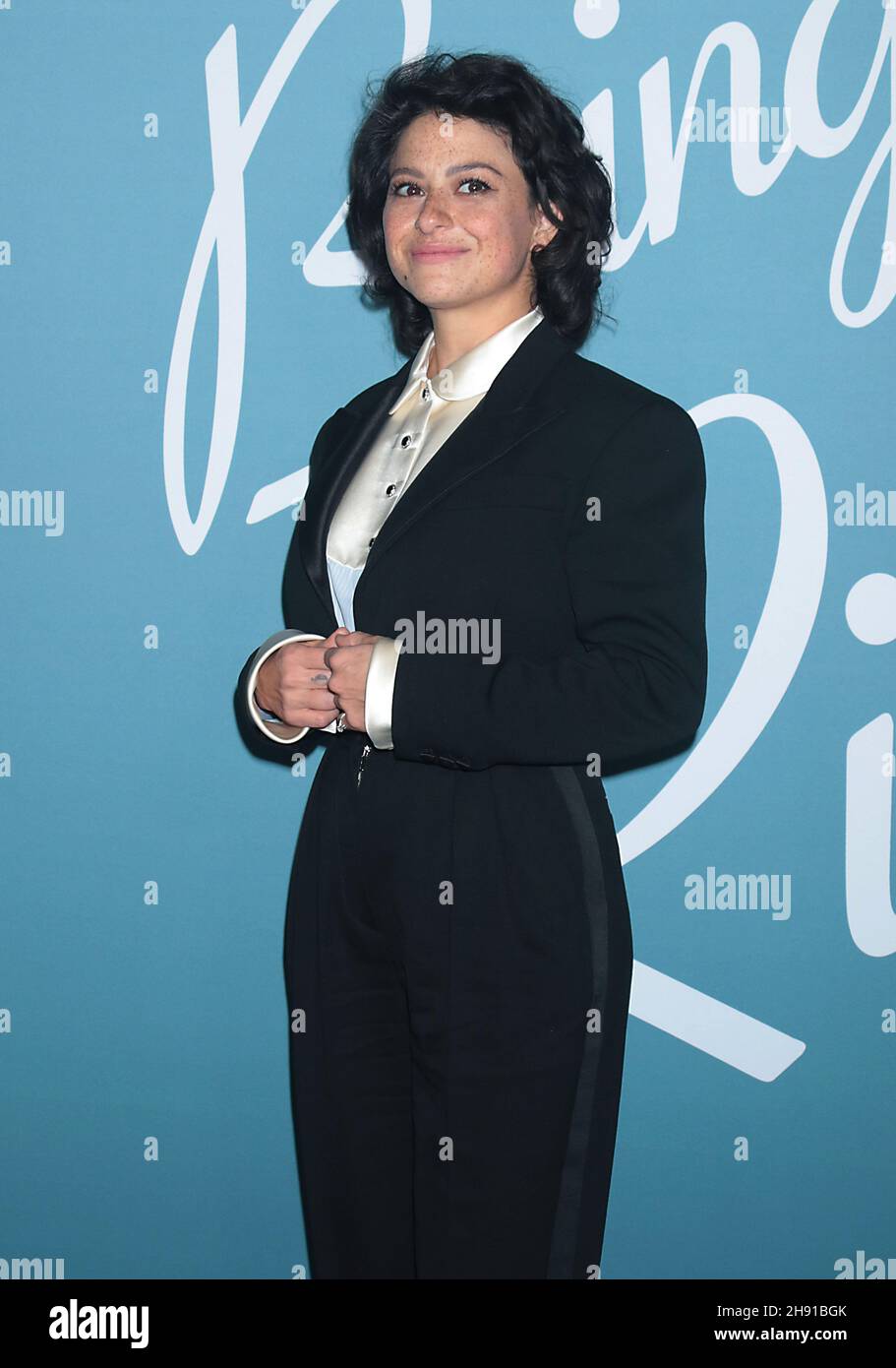 New York, USDecember 02, 2021.Alia Shawkat bei Amazon Studios Premiere of Being the Ricardos at Jazz at Lincoln Center in New York December 02, 2021 Credit RW/MediaPunch : Stockfoto