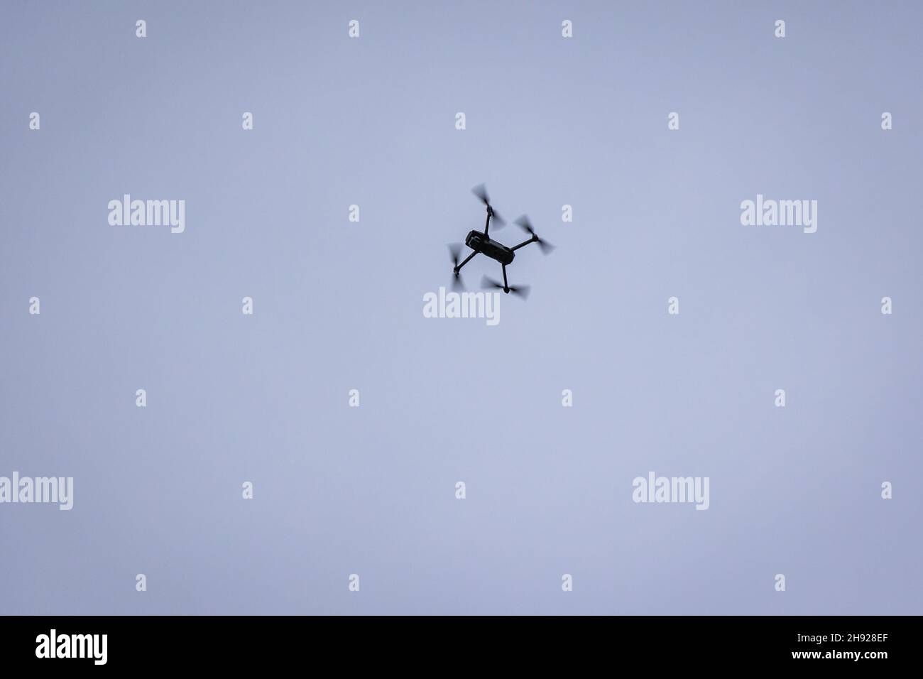 DJI Mavic 2 Pro Drohne im Flug Stockfoto