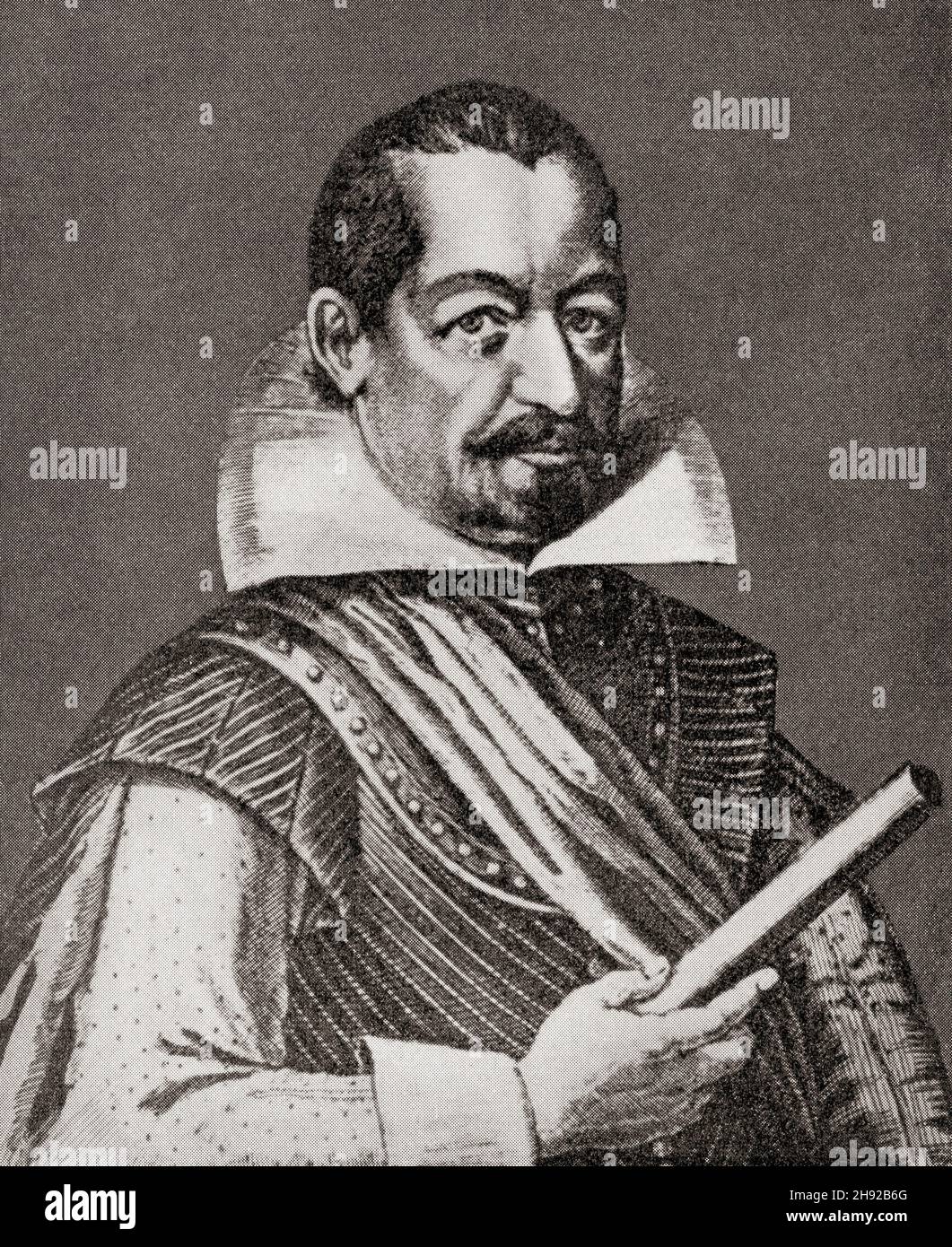 Albrecht Wenzel Eusebius von Wallenstein auch von Waldstein, 1583 – 1634. Böhmischer Militärführer und Politiker. Stockfoto