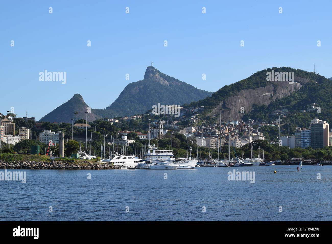 Jesus Christus, der Erlöser Rio de Janeiro Stockfoto