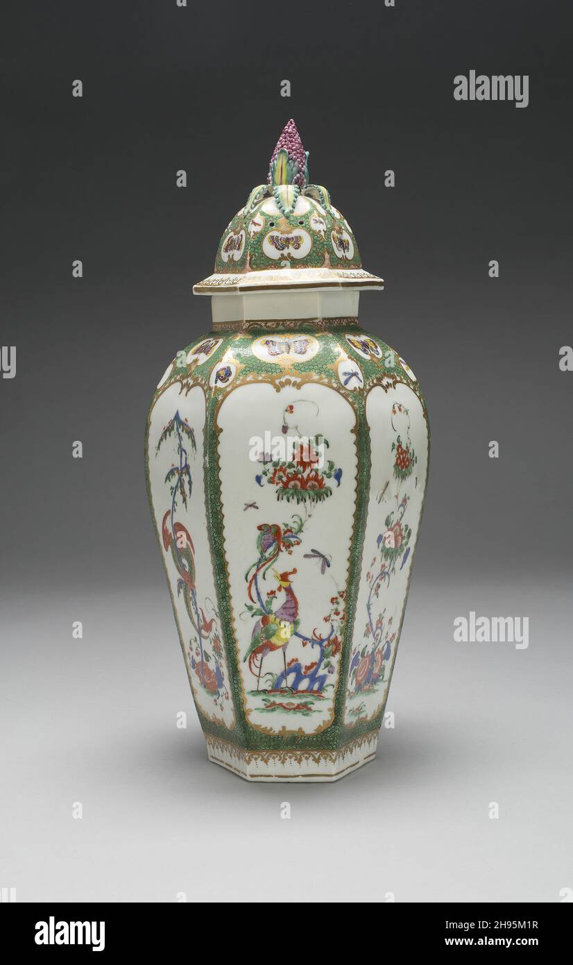 Vase, Bristol, c. 1760/65. Stockfoto