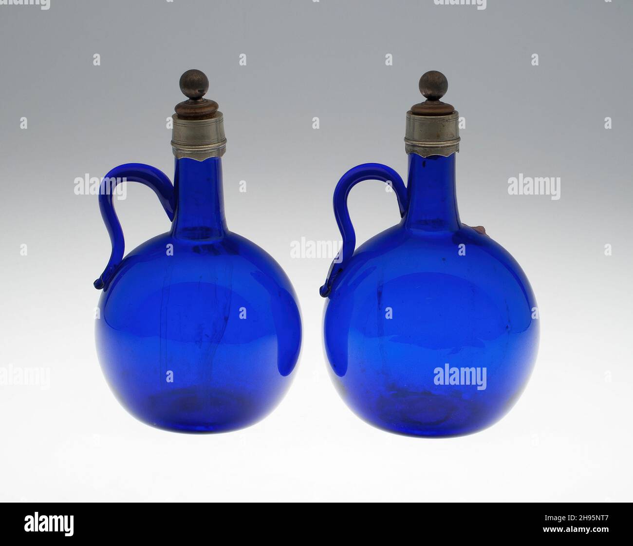 Paar Flaschen, USA, 19th. Jahrhundert. Stockfoto