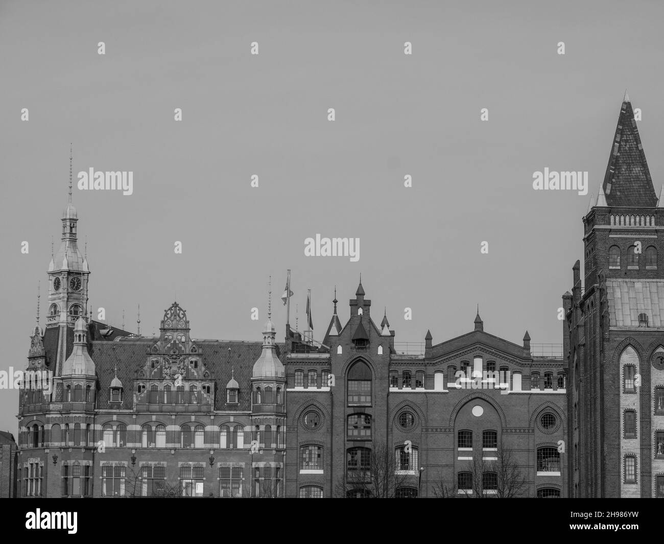 Die Stadt Hamburg in deutschland Stockfoto