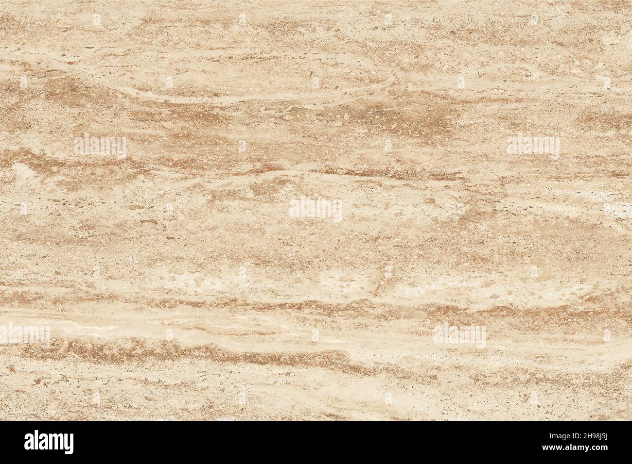 Natürliche Steinstruktur. Beigefarbener Marmor, matte Oberfläche, italienische Platte, Granit, Elfenbeinstruktur, Keramische Wand- und Bodenfliesen. Rustikales Naturporzellan Stockfoto