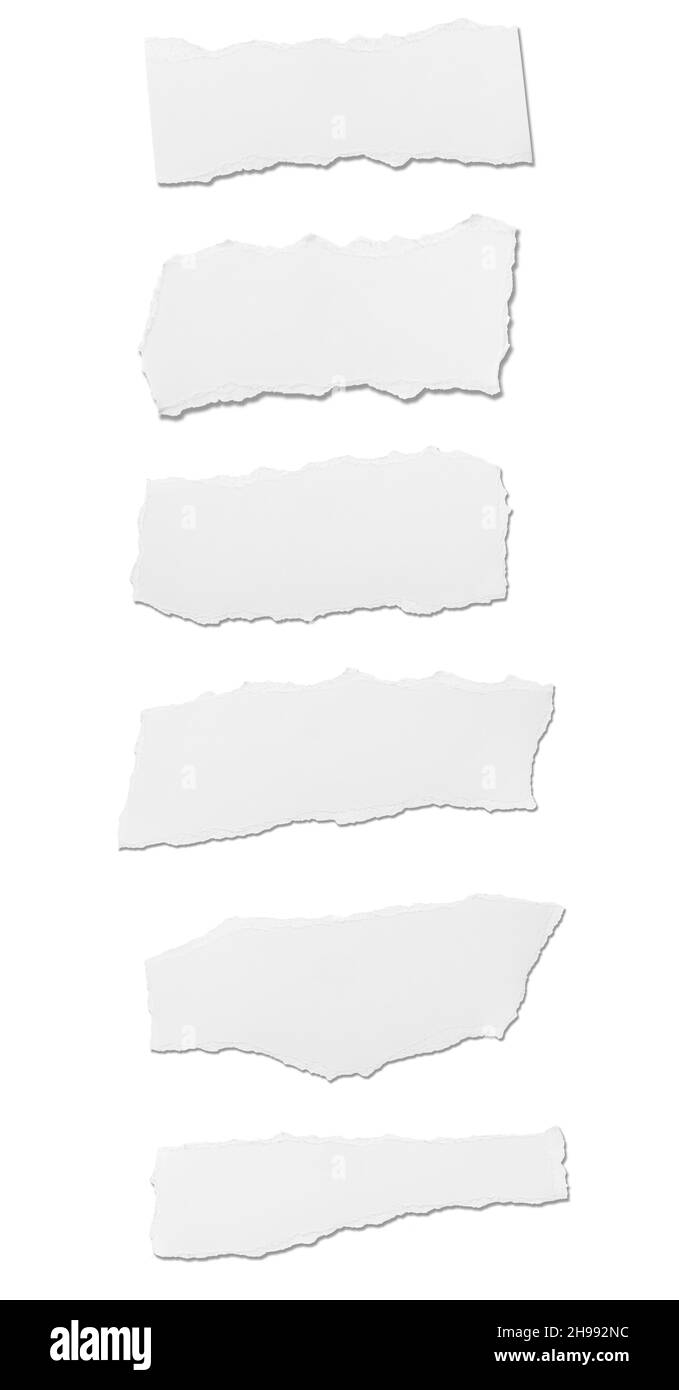Papier Riss Riss papier textur Schwarzweiß-Stockfotos und -bilder - Alamy