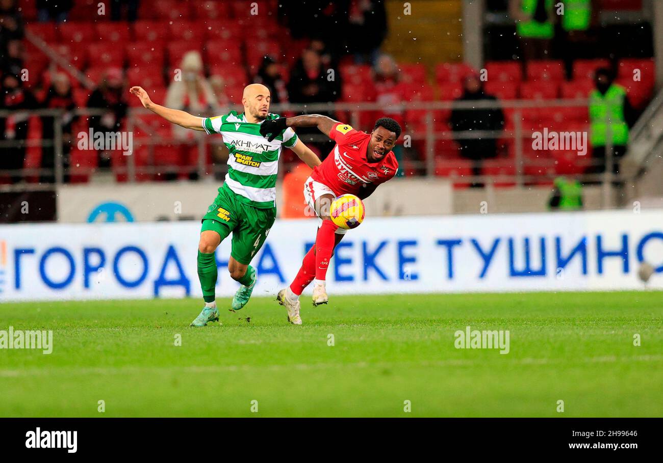 MOSKAU, RUSSLAND, 4. DEZEMBER 2021. Die Russische Premier League 2021/
