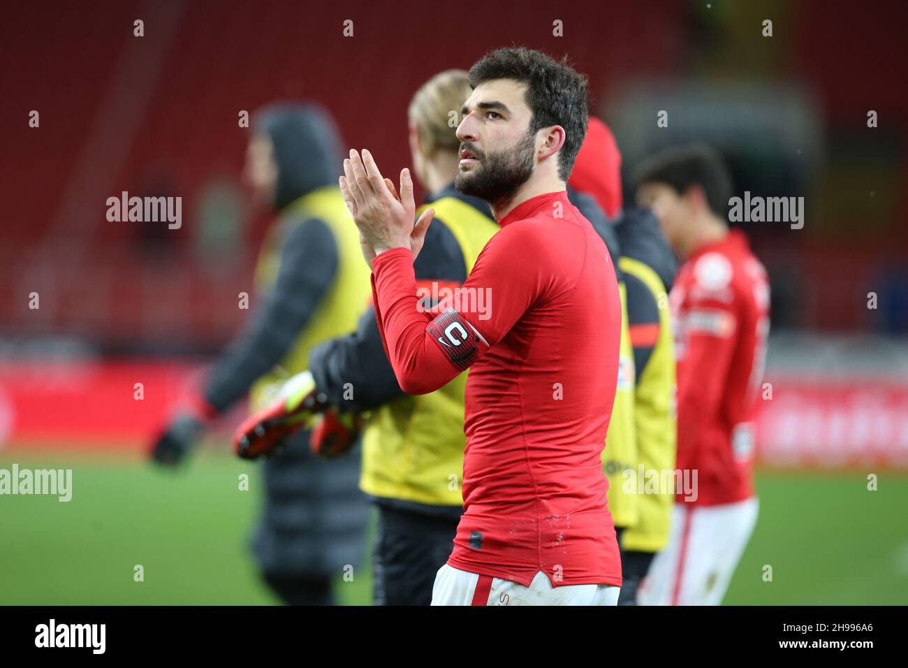 MOSKAU, RUSSLAND, 4. DEZEMBER 2021. Die Russische Premier League 2021/