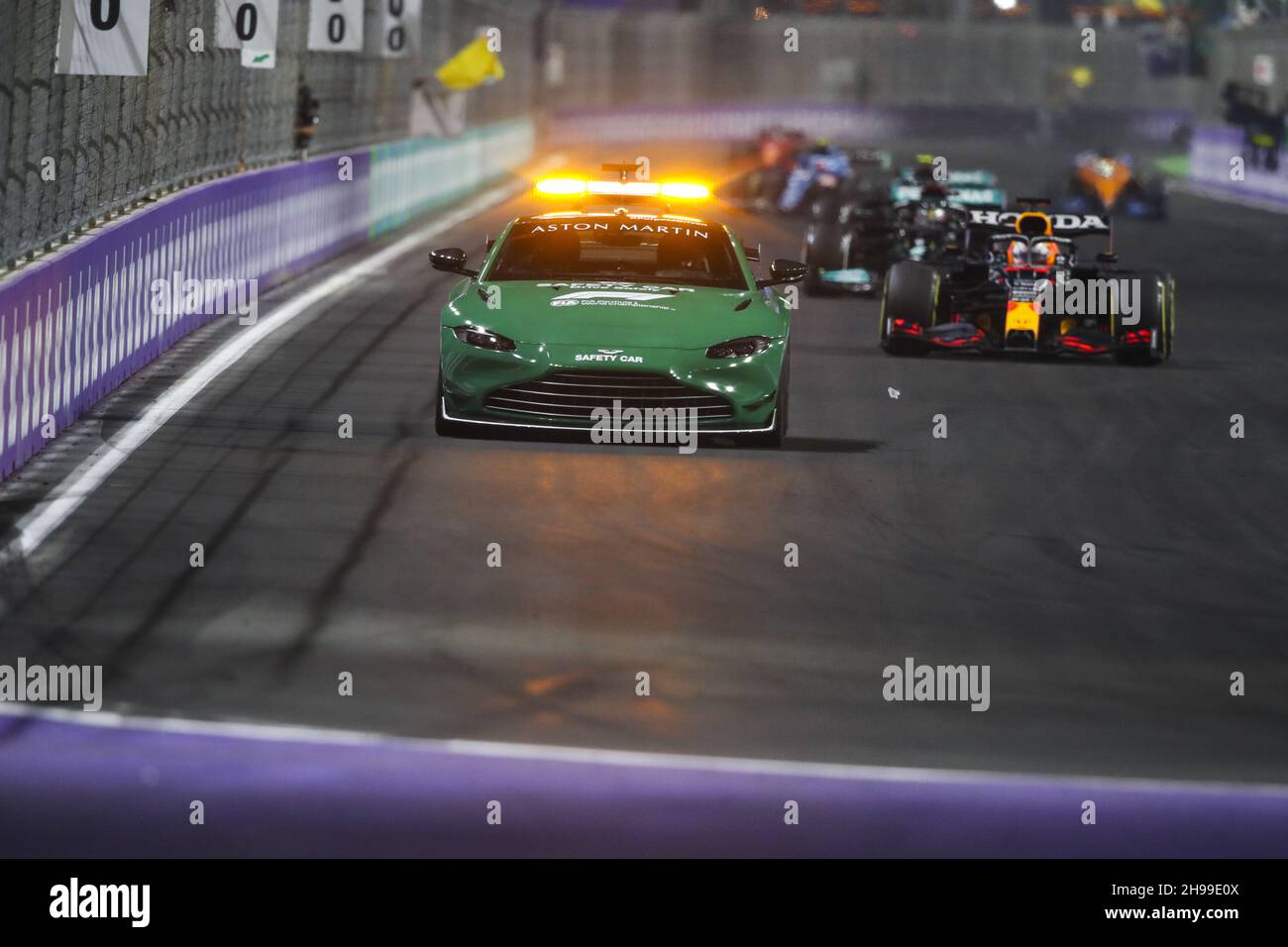 Safety Car während des Formel 1 stc Saudi Arabian Grand Prix 2021, 21th