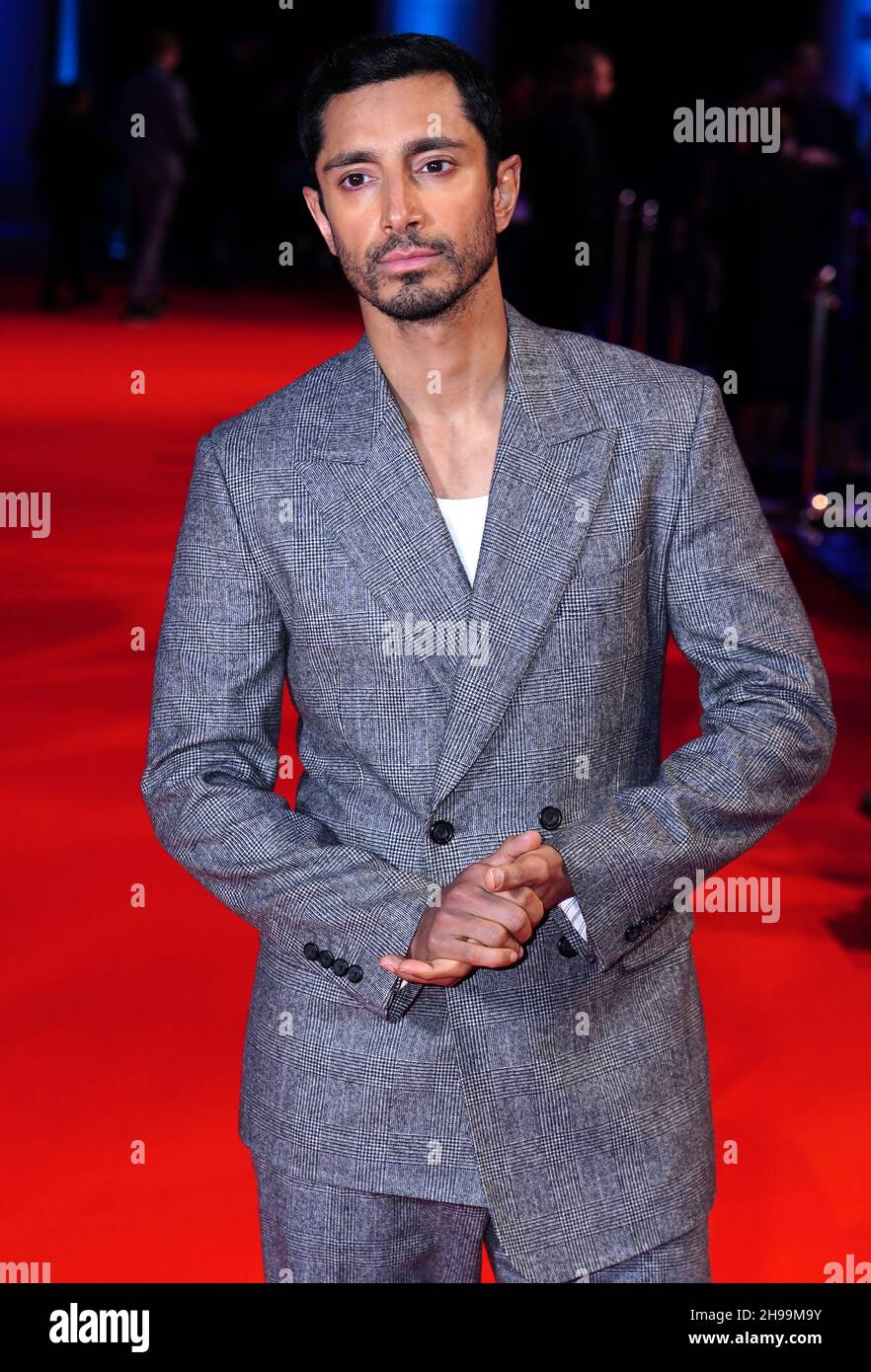 RIZ Ahmed bei der Verleihung der British Independent Film Awards 24th in Old Billingsgate, London. Bilddatum: Sonntag, 5. Dezember 2021. Stockfoto