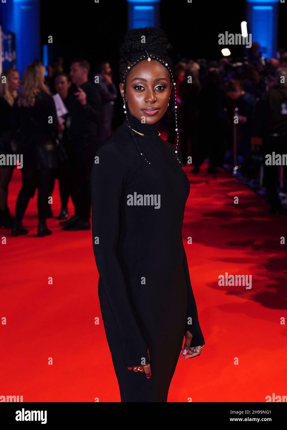 Simone Brown bei der Verleihung der British Independent Film Awards 24th in Old Billingsgate, London. Bilddatum: Sonntag, 5. Dezember 2021. Stockfoto