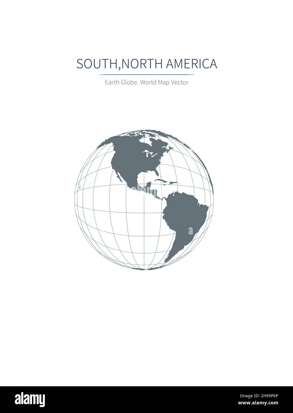 Erddarstellung. Niederpoly-Erdvektor. Stock Vektor