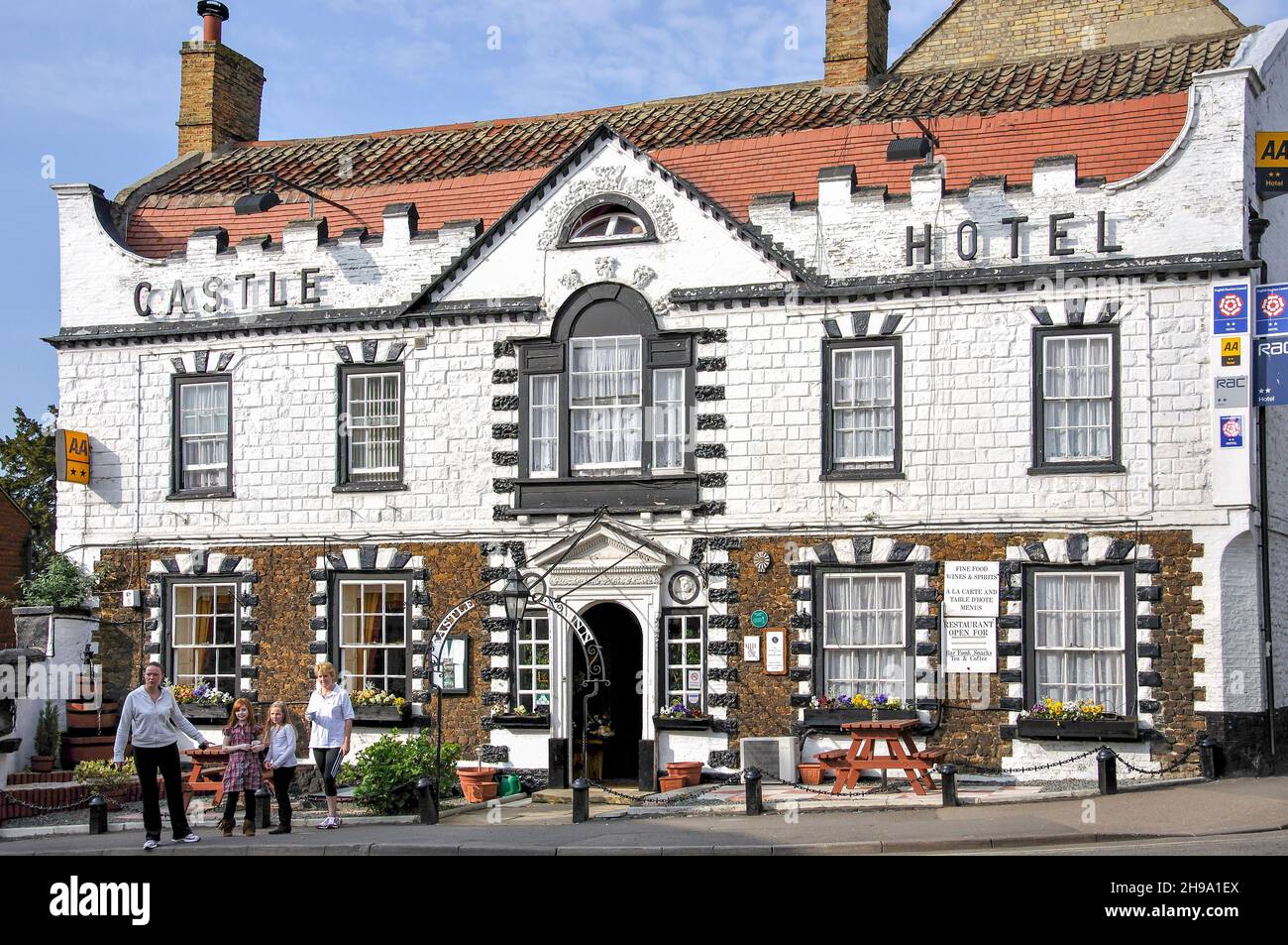 Schlosshotel, High Street, Downham Market, Norfolk, England, Vereinigtes Königreich Stockfoto