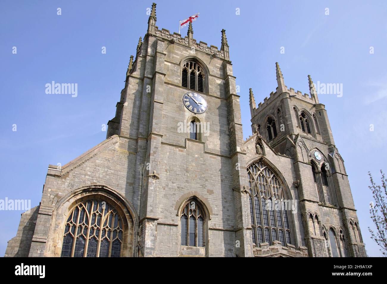 St Margarets Kirche, Samstag Marktplatz, King's Lynn, Norfolk, England, Vereinigtes Königreich Stockfoto