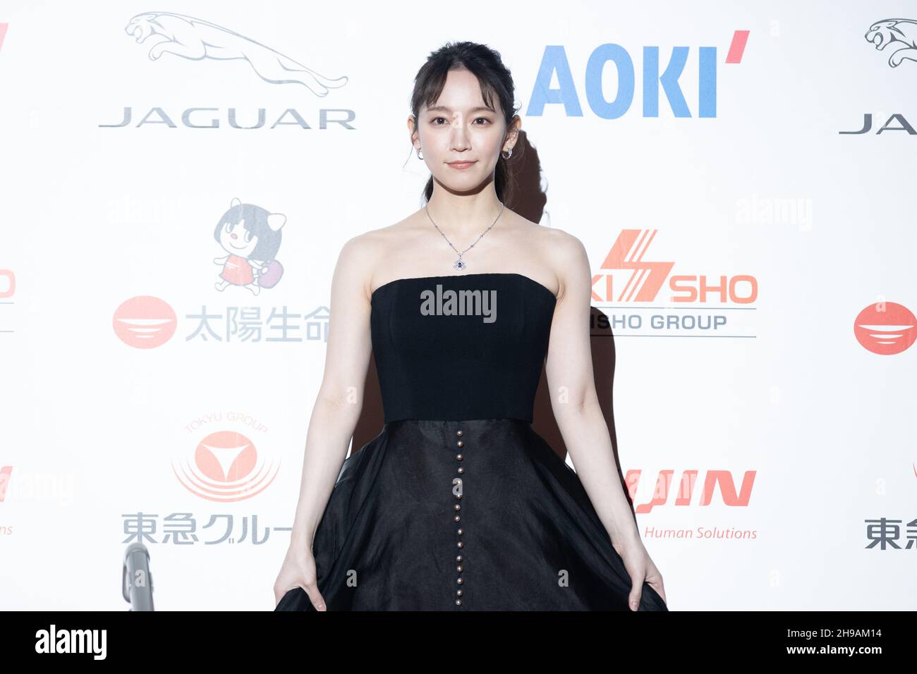 Riho Yoshioka, 2. Dezember 2021 : Verleihung der besten Dresser-Preise 50th in Tokio, Japan, am 2. Dezember 2021. Quelle: AFLO/Alamy Live News Stockfoto