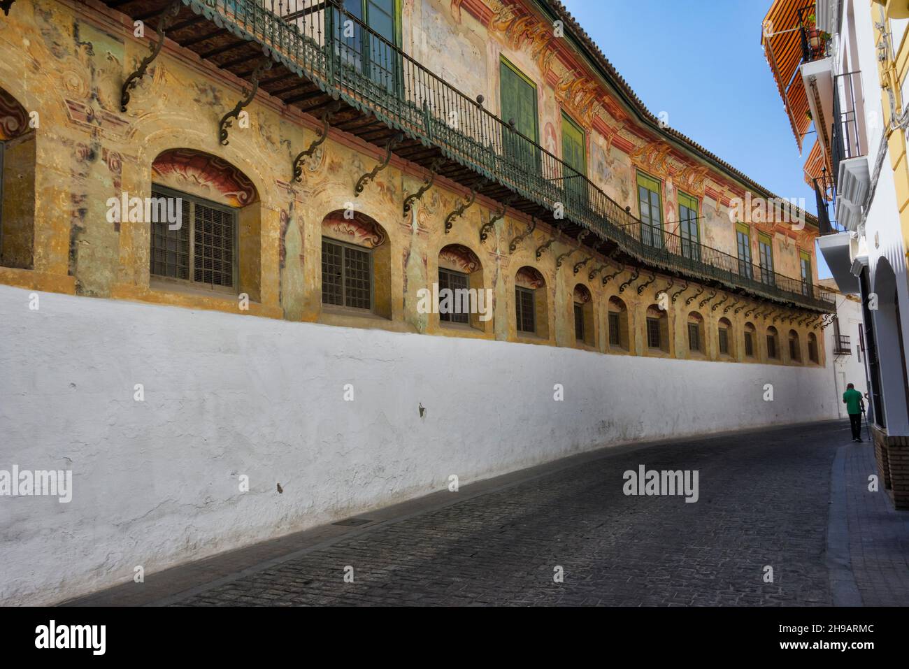 Palacio de los Marqueses de Peñaflor, Ecija, Provinz Sevilla, Autonome Gemeinschaft Andalusien, Spanien Stockfoto