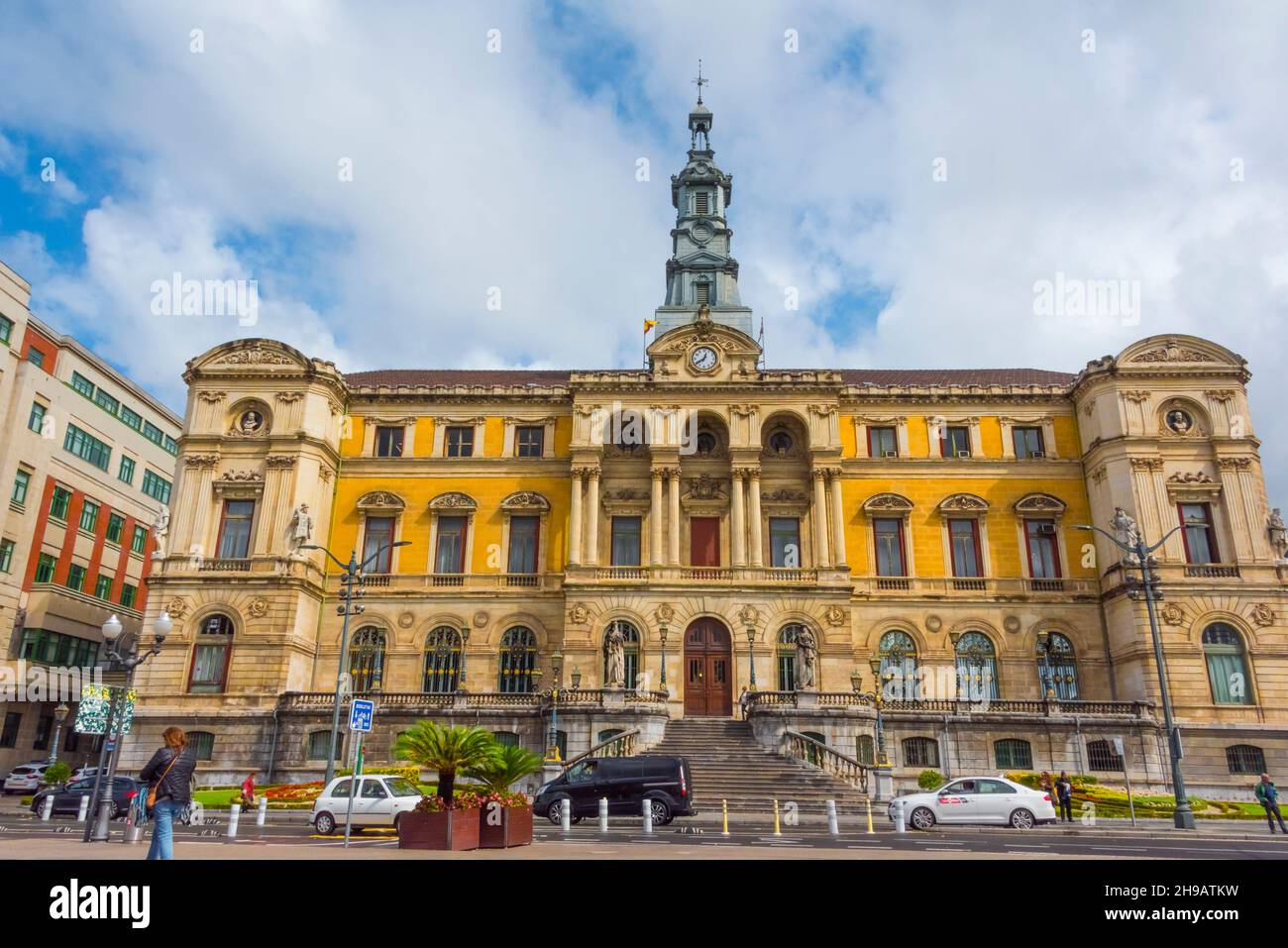 Rathaus Von Bilbao, Bilbao, Provinz Biskaya, Autonome Gemeinschaft Des Baskenlandes, Spanien Stockfoto