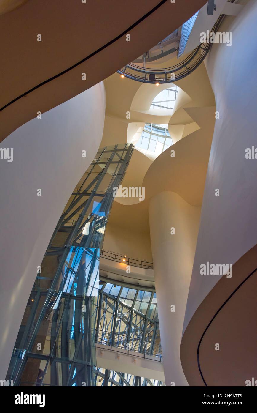 Im Guggenheim Museum Bilbao, Provinz Biskaya, Autonome Gemeinschaft Des Baskenlandes, Spanien Stockfoto