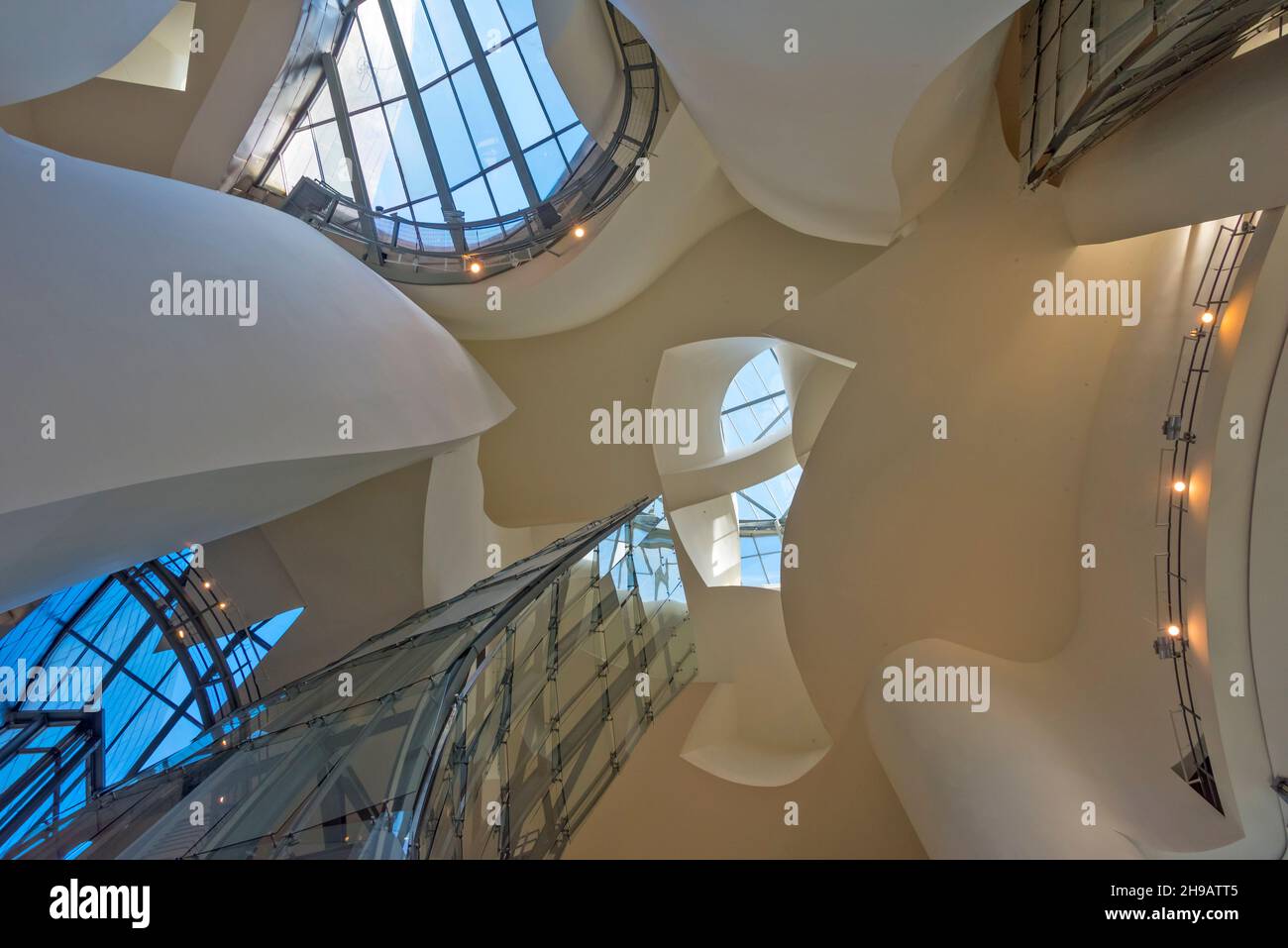 Im Guggenheim Museum Bilbao, Provinz Biskaya, Autonome Gemeinschaft Des Baskenlandes, Spanien Stockfoto