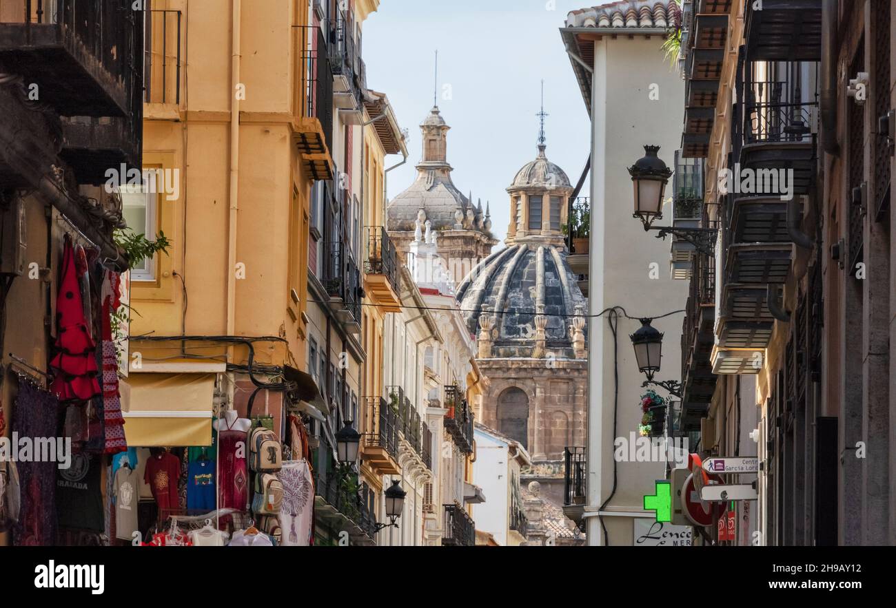 Pfarrei der Heiligen Justo und Pastor in der Altstadt, Granada, Provinz Granada, Autonome Gemeinschaft Andalusien, Spanien Stockfoto